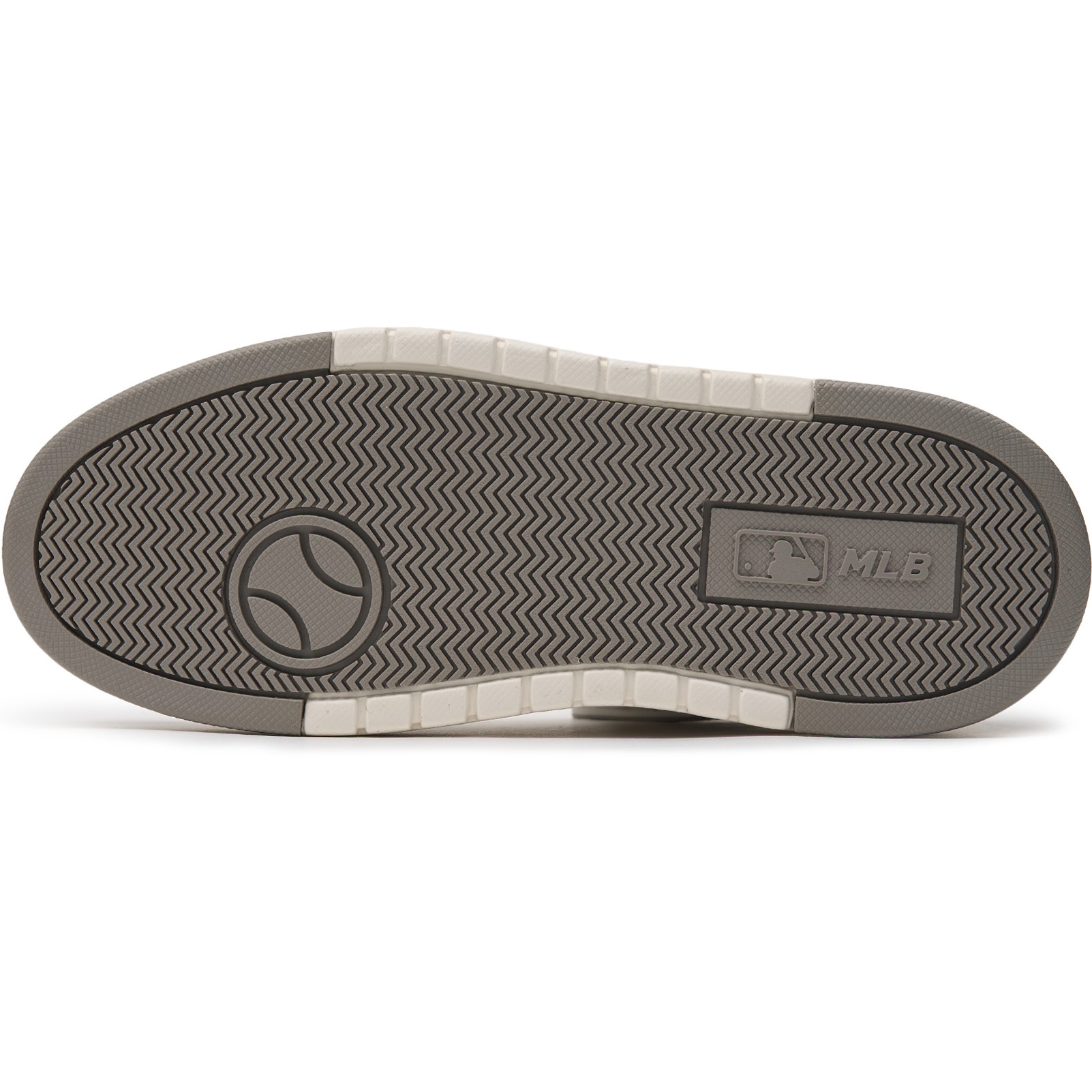 GIÀY THỂ THAO MLB NY CHUNKY LINER MID CLASSIC MONOGRAM NEW YORK YANKEES GRAY 3ASXCMM4N-50GRS 1