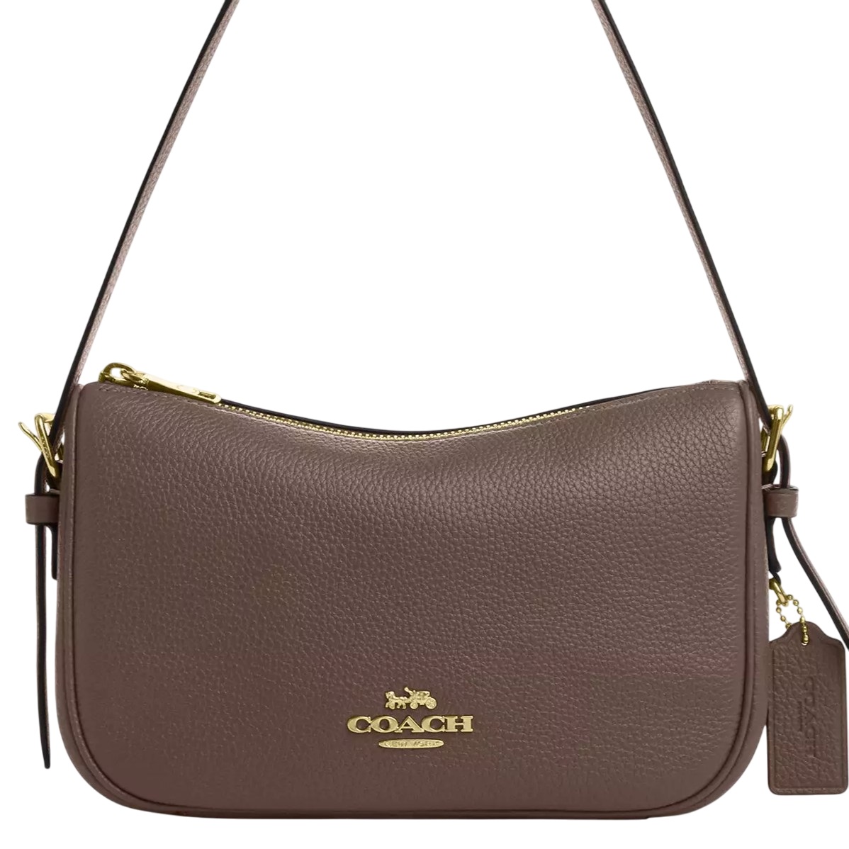 Túi kẹp nách Coach Kailey Shoulder Bag Dark Stone CY707 5