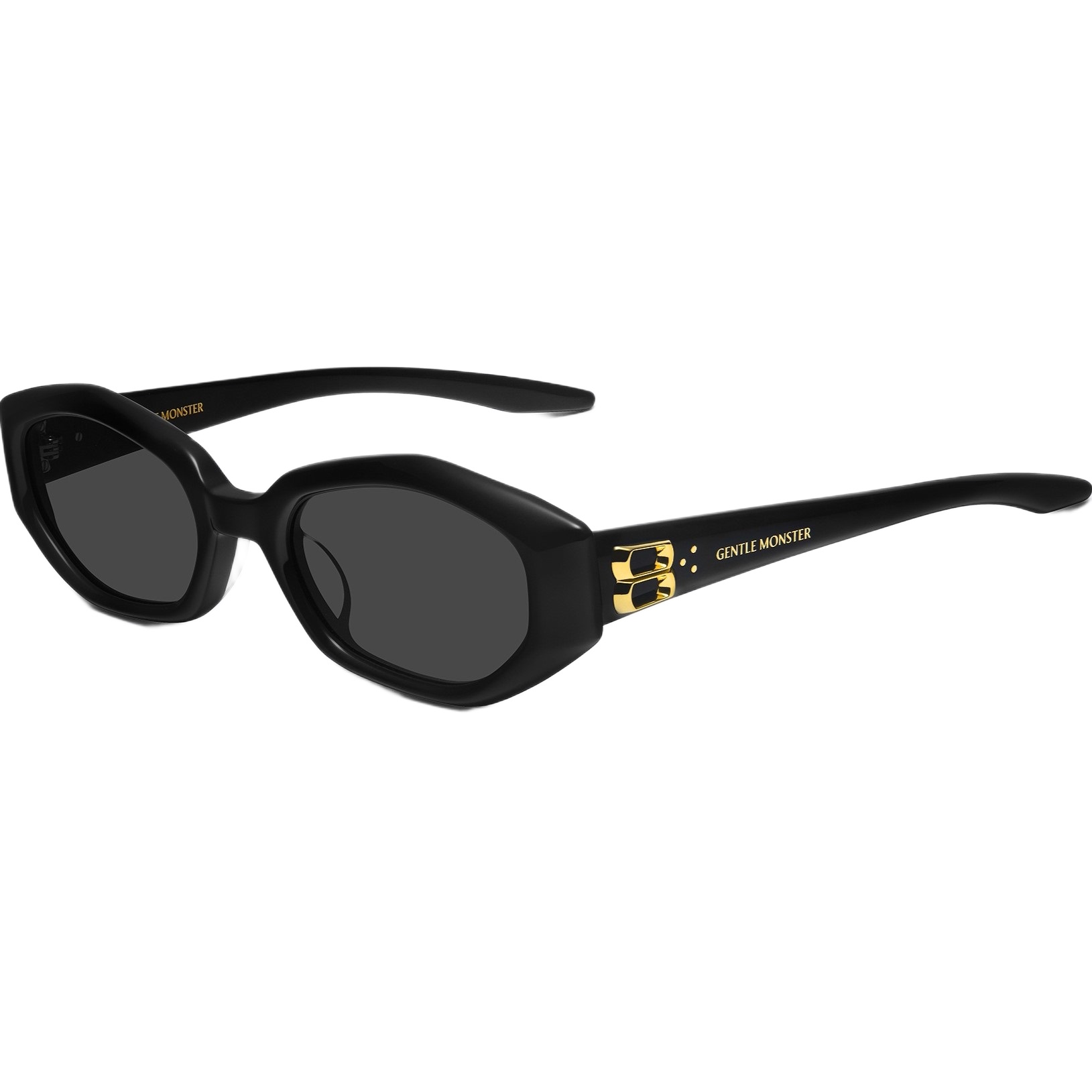 Kính Gentle Monster Miro 01 Gray Lenses Black Acetate Frame 6