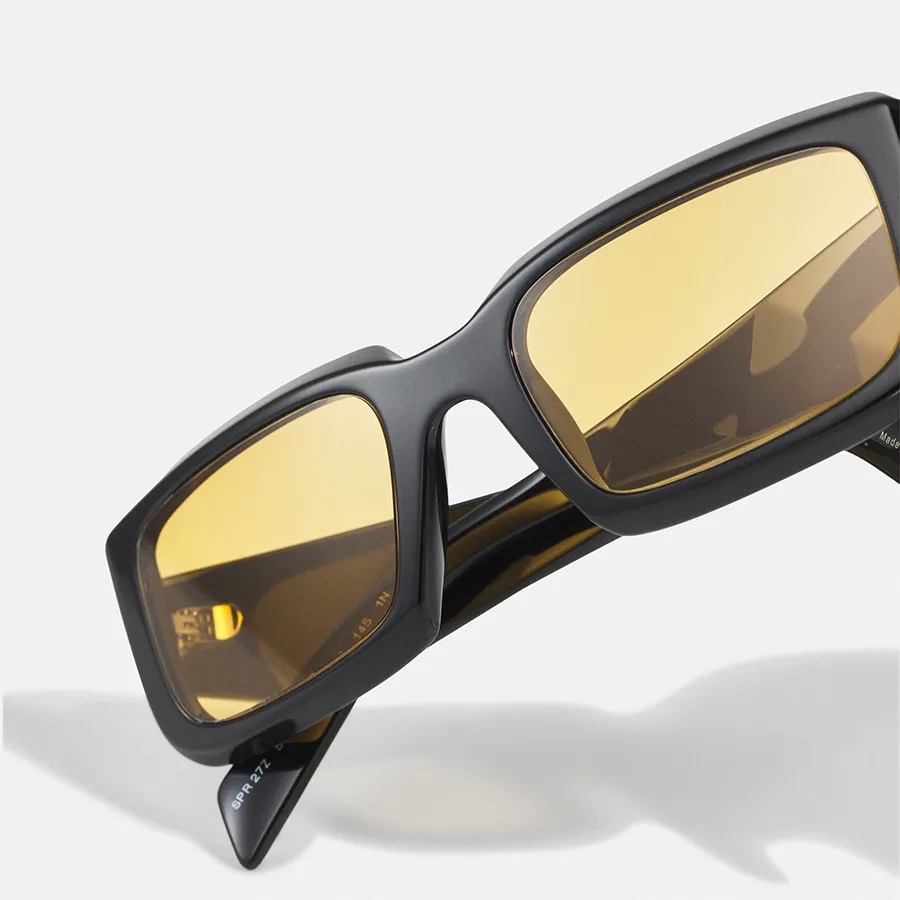 Kính Mát Prada Yellow Acetate Sunglasses SPR27Z 3