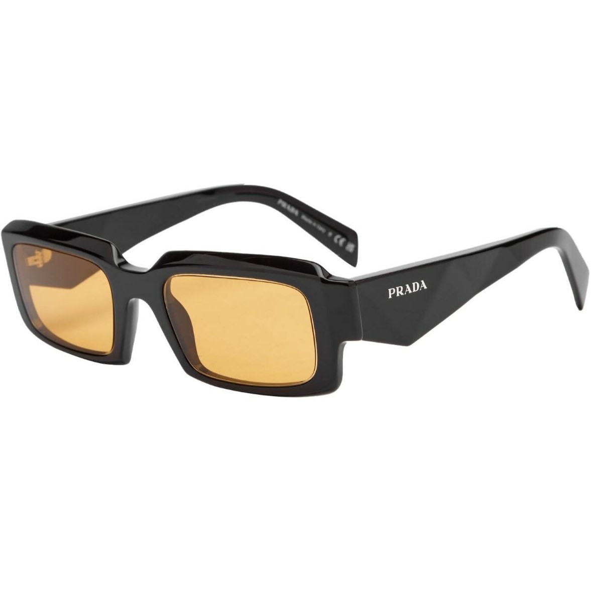 Kính Mát Prada Yellow Acetate Sunglasses SPR27Z 9