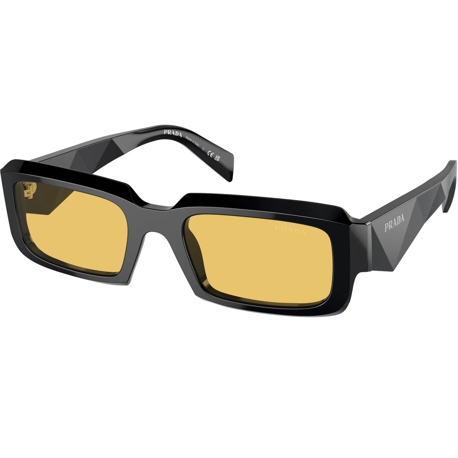 Kính Mát Prada Yellow Acetate Sunglasses SPR27Z 13