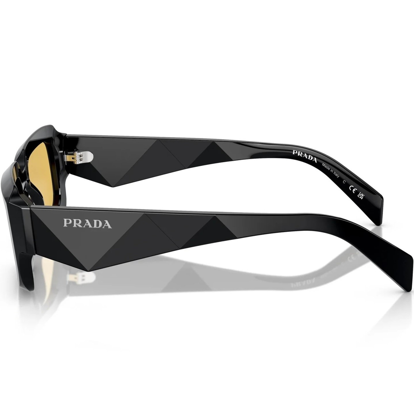 Kính Mát Prada Yellow Acetate Sunglasses SPR27Z 1