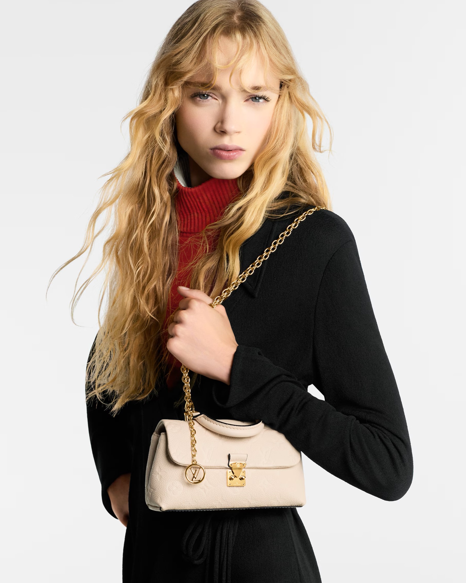 Túi Louis Vuitton Nano Madeleine Monogram Empreinte Cream 2