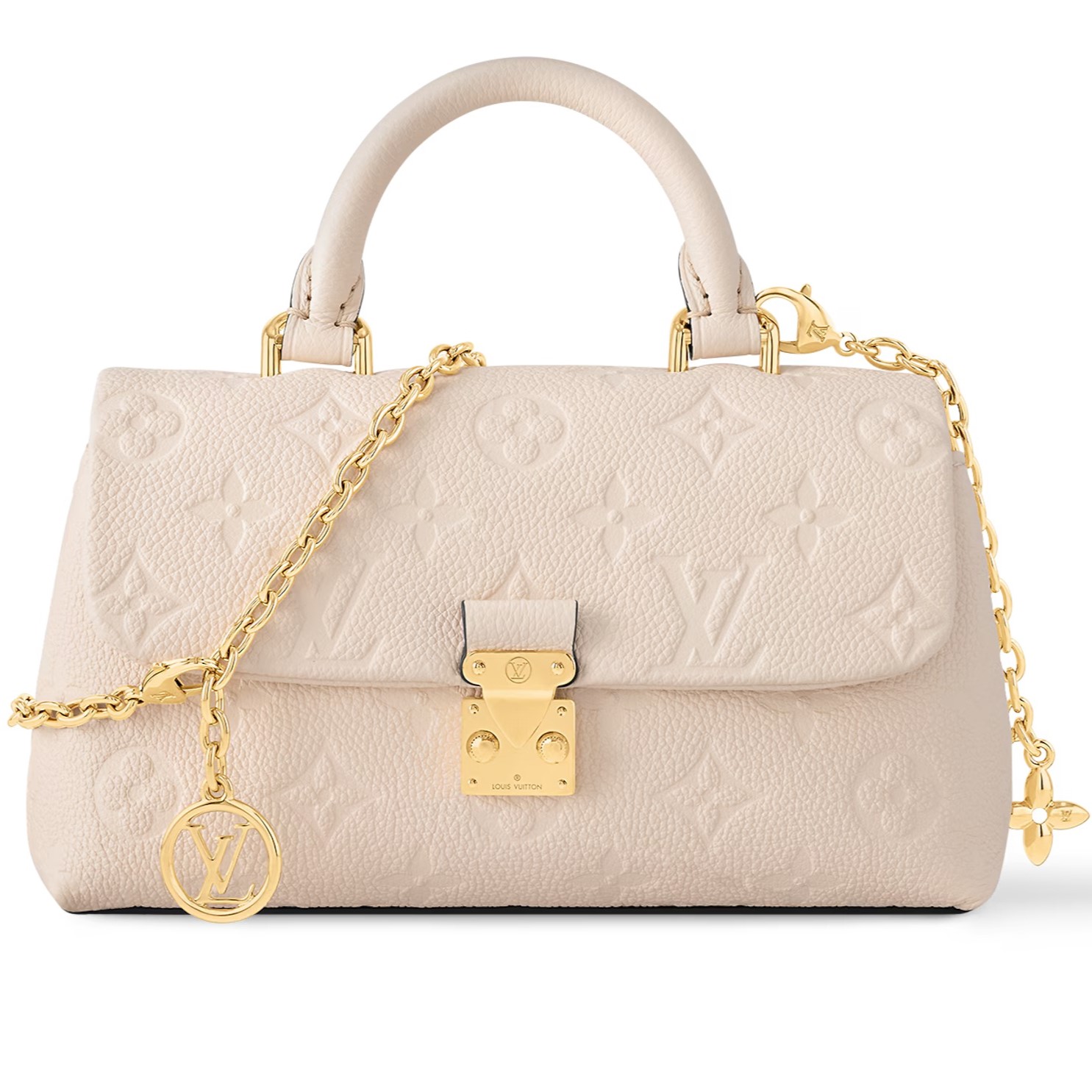 Túi Louis Vuitton Nano Madeleine Monogram Empreinte Cream 6