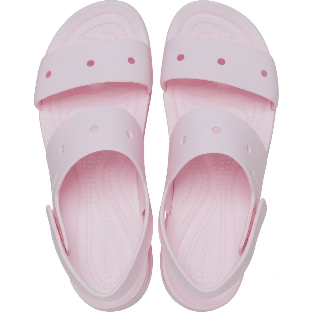 Giày Crocs Brooklyn 4U Wedge Pink Milk 6