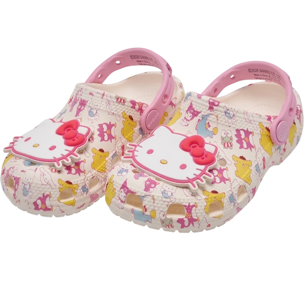 Giày Clog Crocs Toddler Hello Kitty Friends Pastel Classic Multi 1