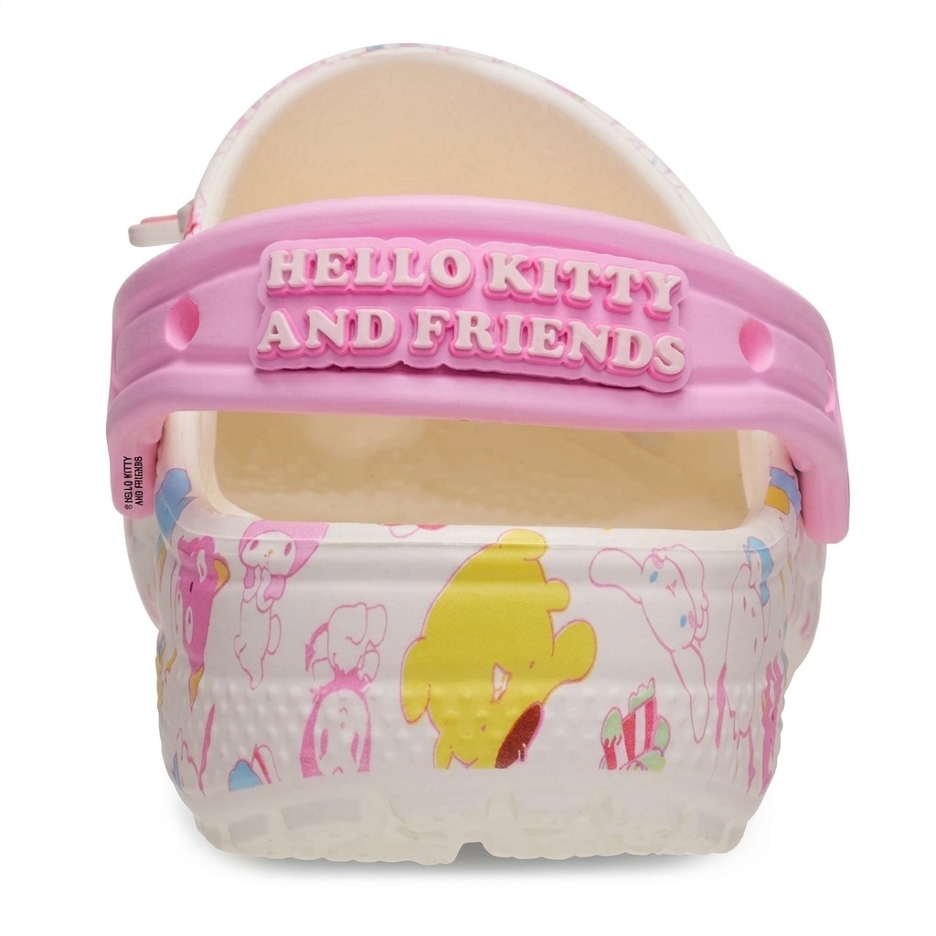 Giày Clog Crocs Toddler Hello Kitty Friends Pastel Classic Multi 8