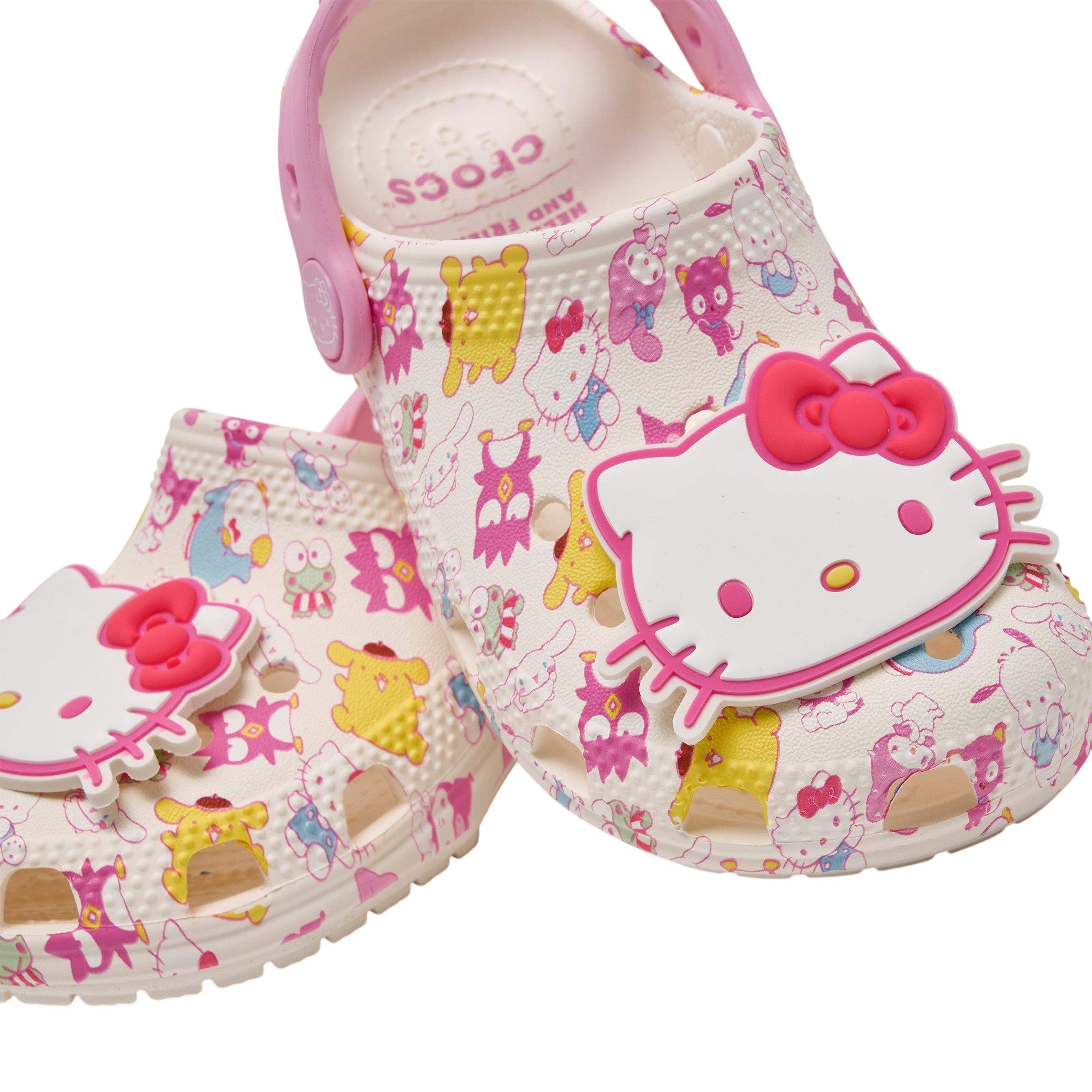 Giày Clog Crocs Toddler Hello Kitty Friends Pastel Classic Multi 12