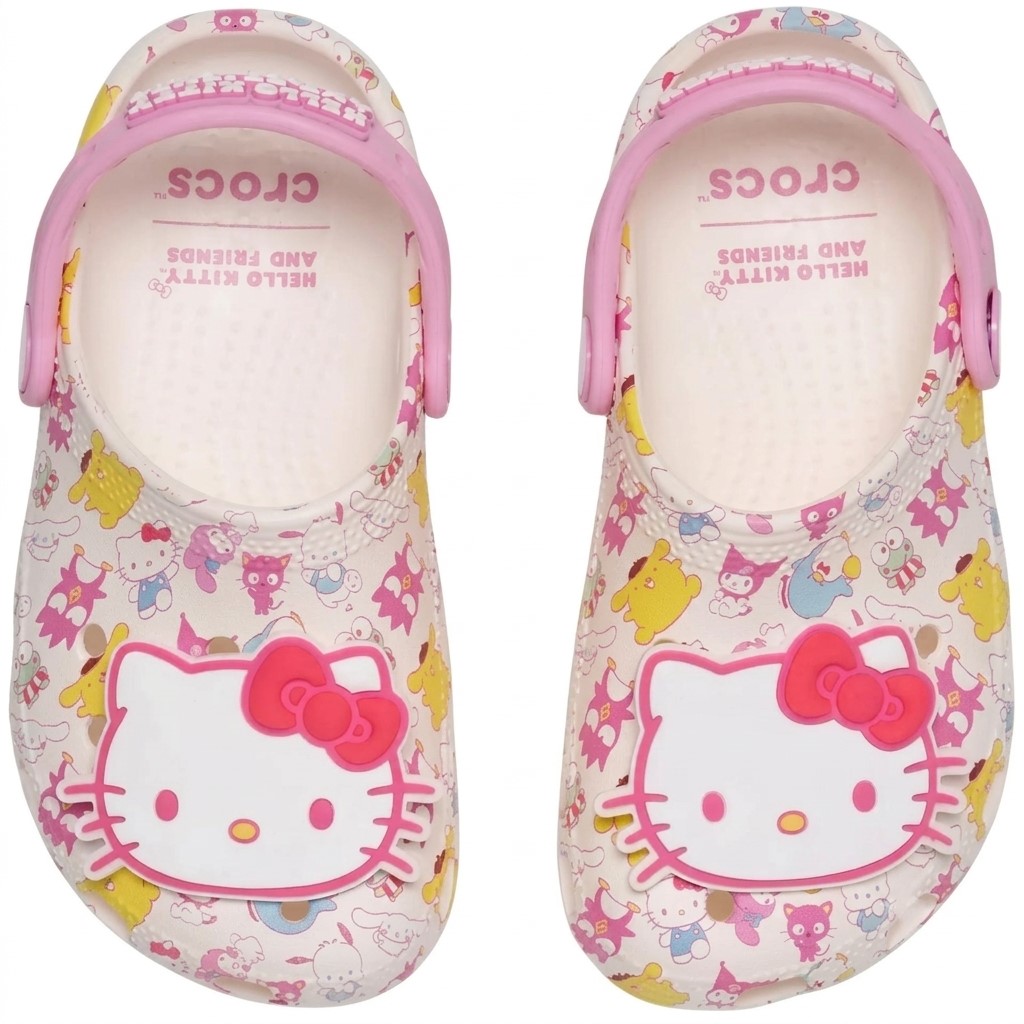 Giày Clog Crocs Toddler Hello Kitty Friends Pastel Classic Multi 13