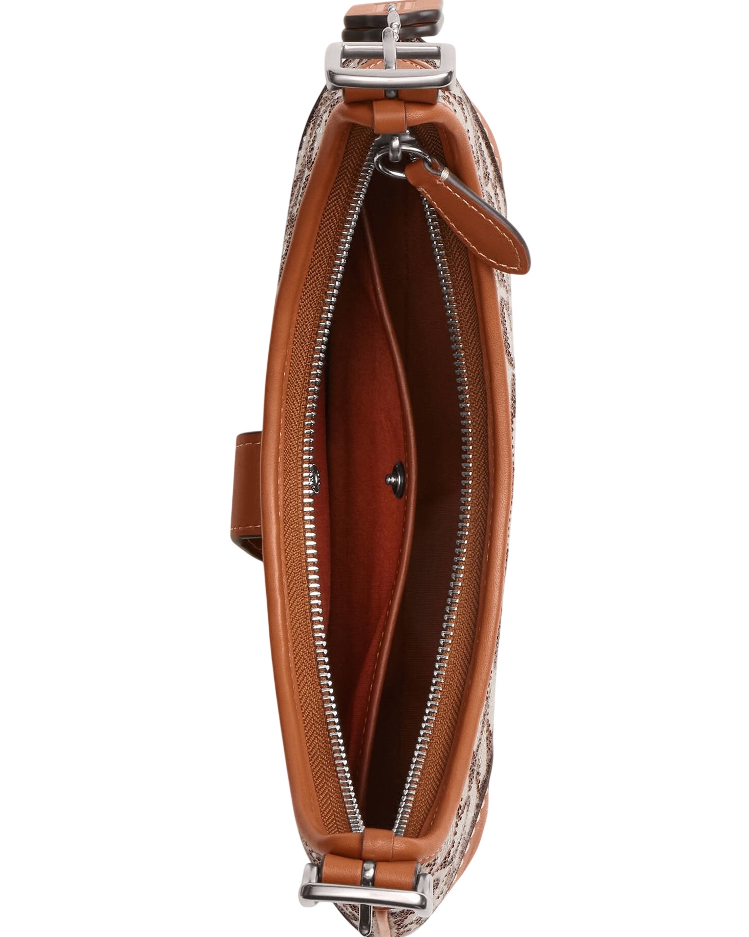 Túi Coach Hamptons Hobo Bag In Crystal Signature jacquard Burnished Amber CW654 6