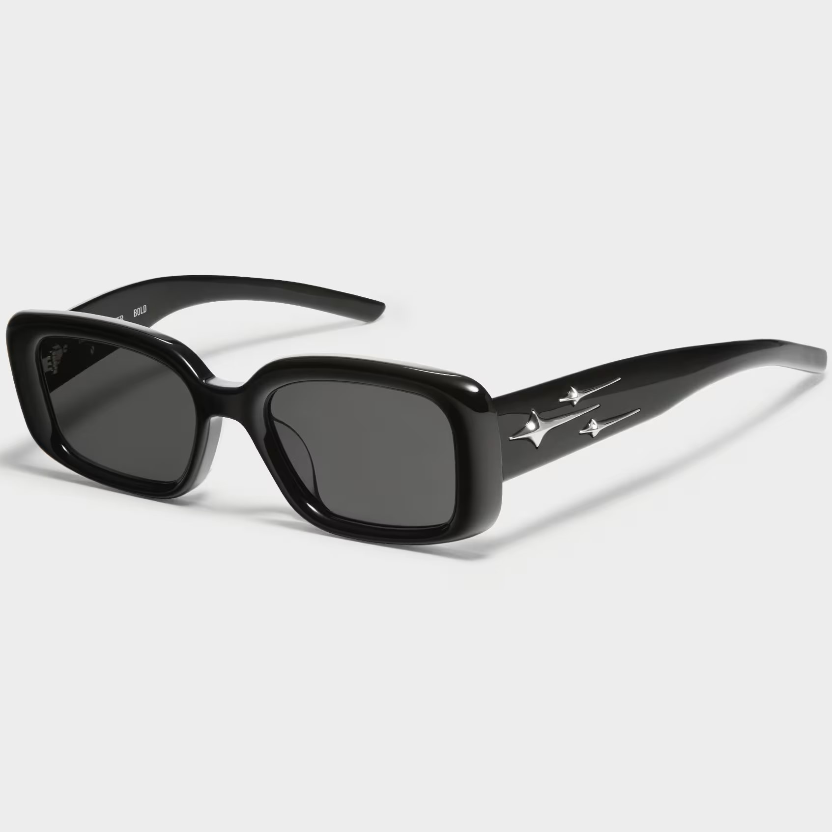 Mắt kính Gentle Monster Antena 01 Bold Black Acetate Frame 2