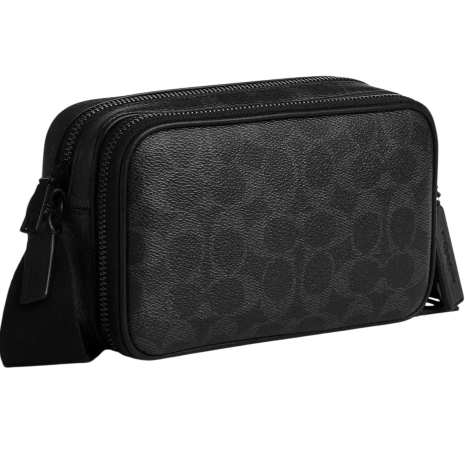 Túi Coach Colton Crossbody Bag 19 In Signature Canvas Matte Black CET55 2