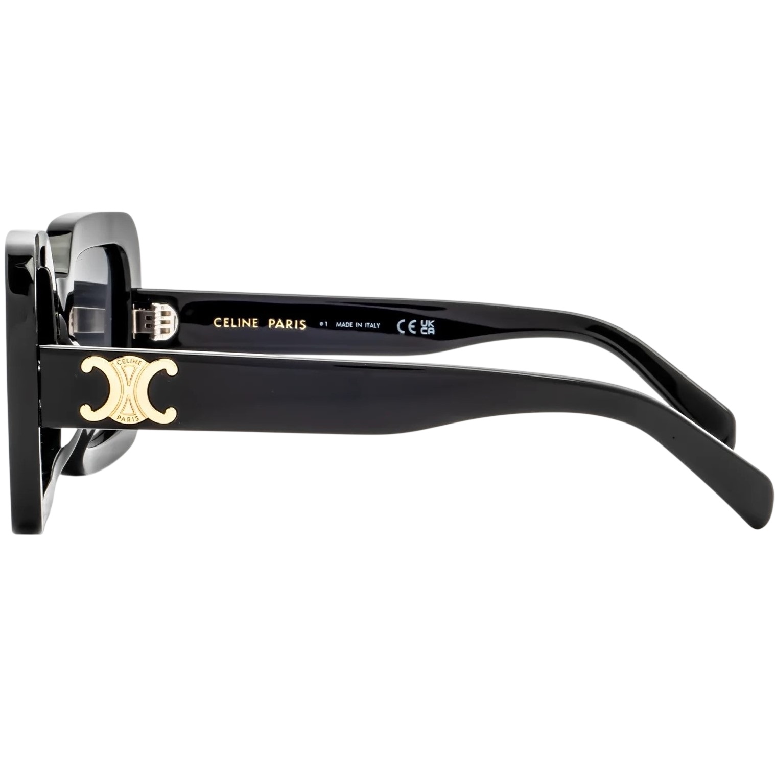Kính mát Celine Triomphe Square Sunglasses Black CL40304U 4