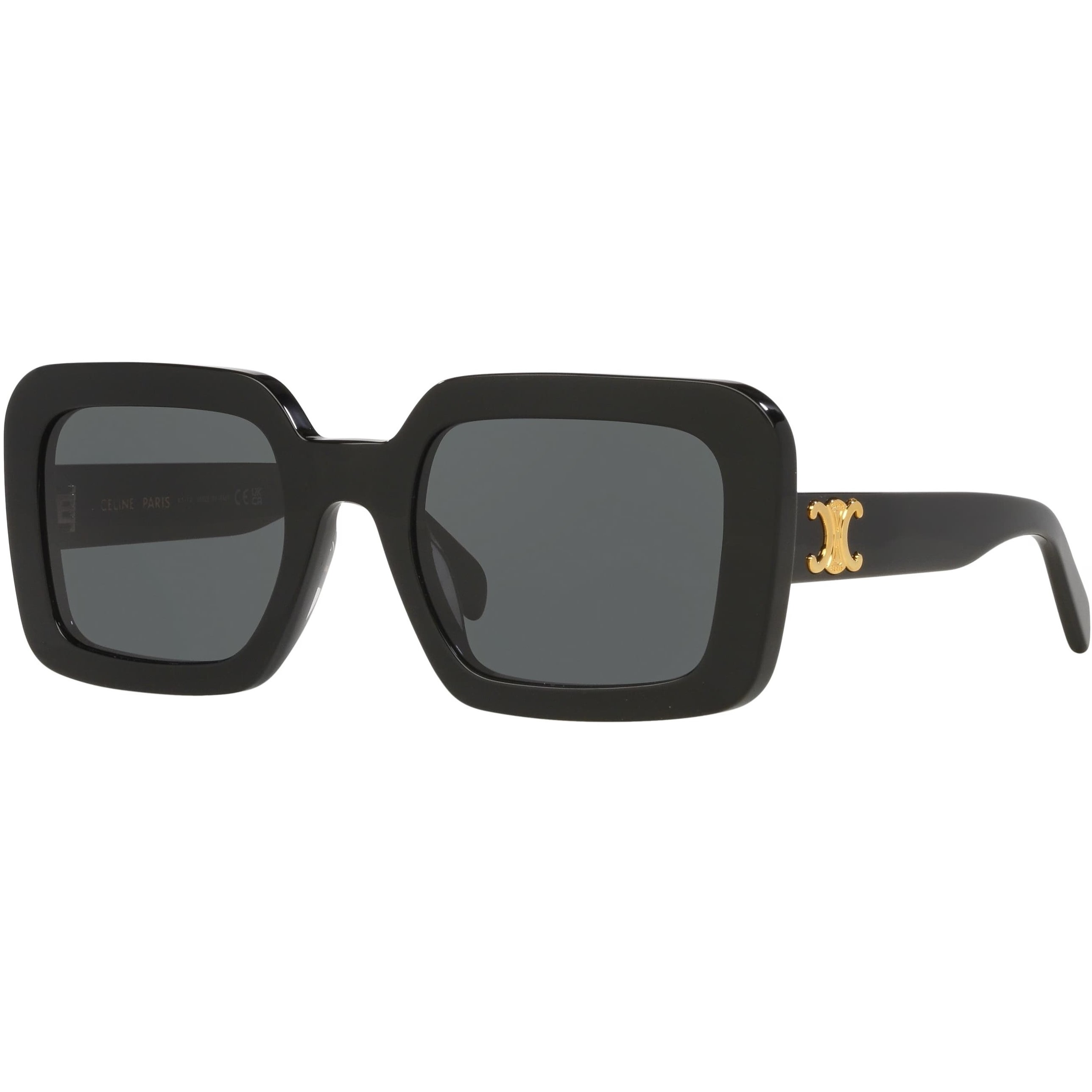 Kính mát Celine Triomphe Square Sunglasses Black CL40304U 7