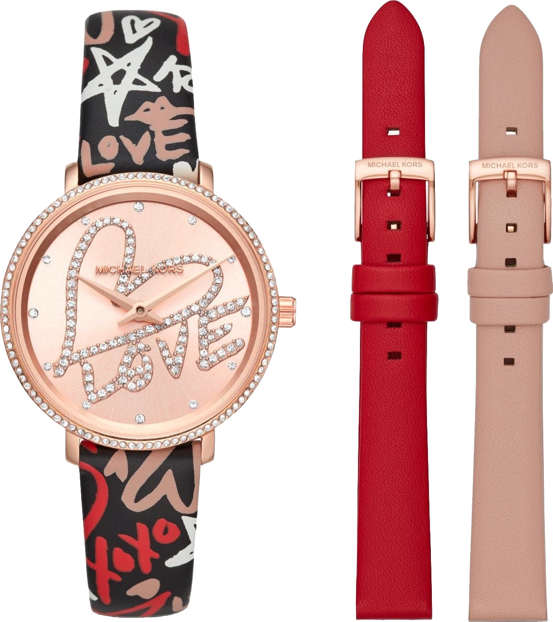 Michael Kors Rose Gold watch with rose gold bracelet with diamonds  Watches  women michael kors Handbags michael kors Womens michael kors watch