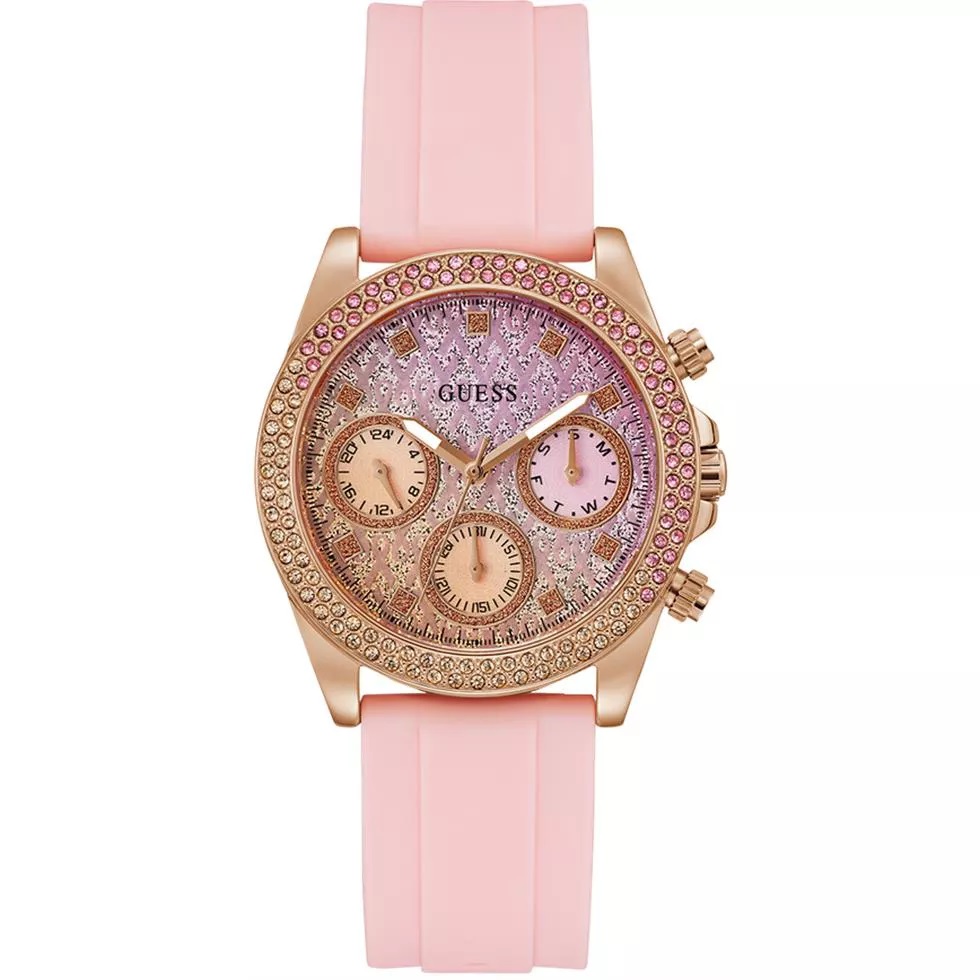 ĐỒNG HỒ NỮ GUESS LADIES SPARKLING PINK LIMITED EDITION WATCH GW0032L4 14