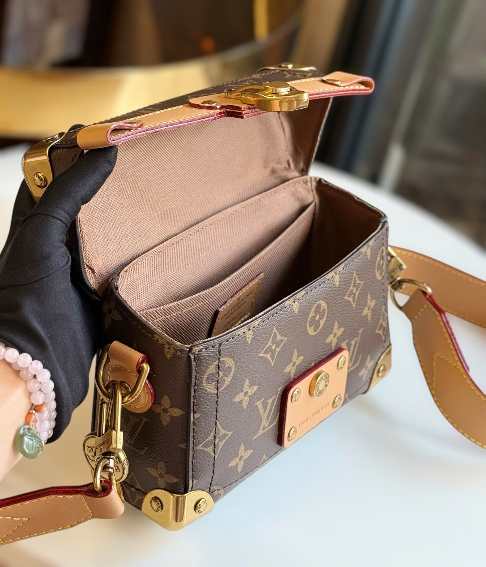 Túi cốp LV Louis Vuitton Soul Trunk Monogram Dust Canvas M11535 3