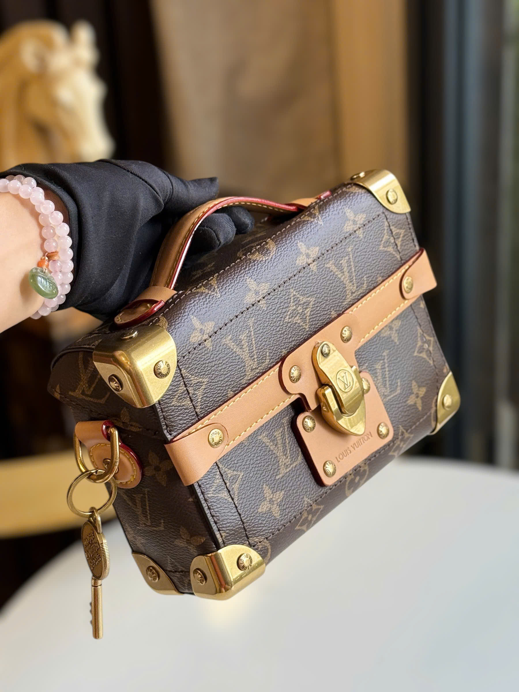 Túi cốp LV Louis Vuitton Soul Trunk Monogram Dust Canvas M11535 5