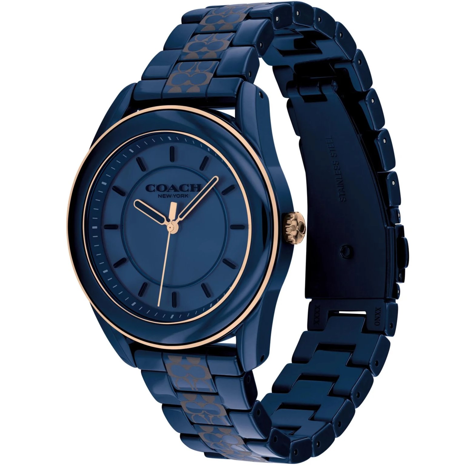 Đồng hồ nữ Coach Preston Navy Ceramic 3
