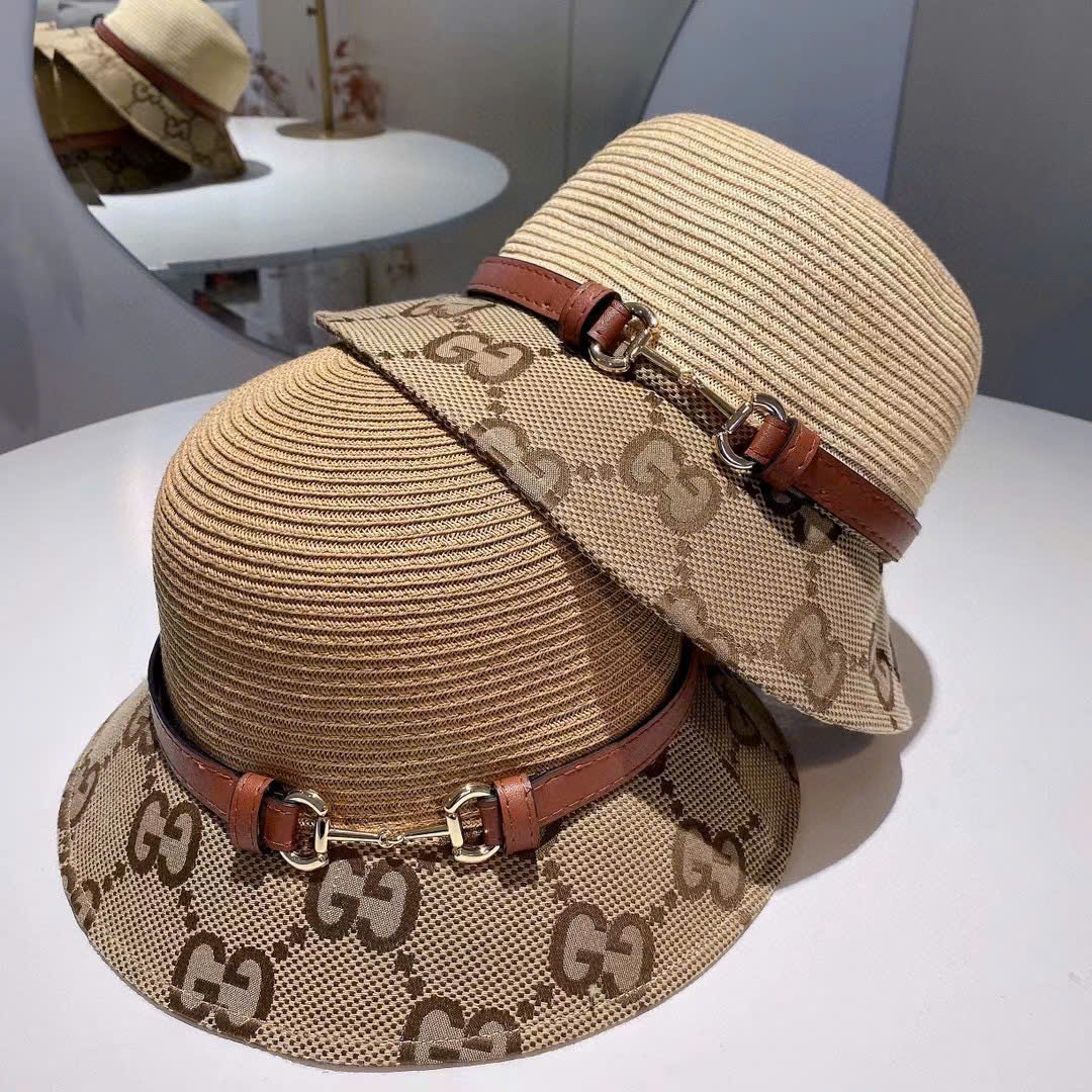 Nón bucket cói Gucci 6