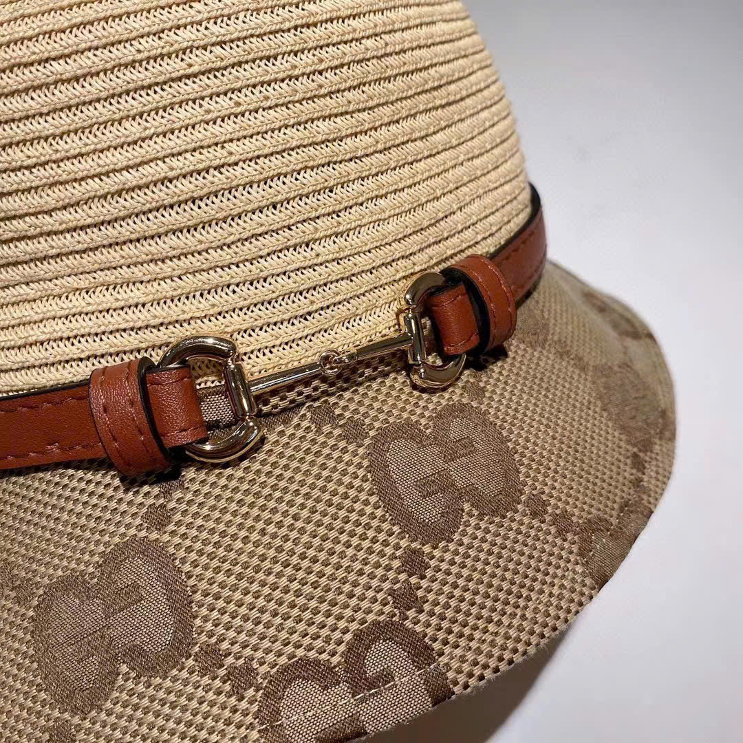 Nón bucket cói Gucci 8