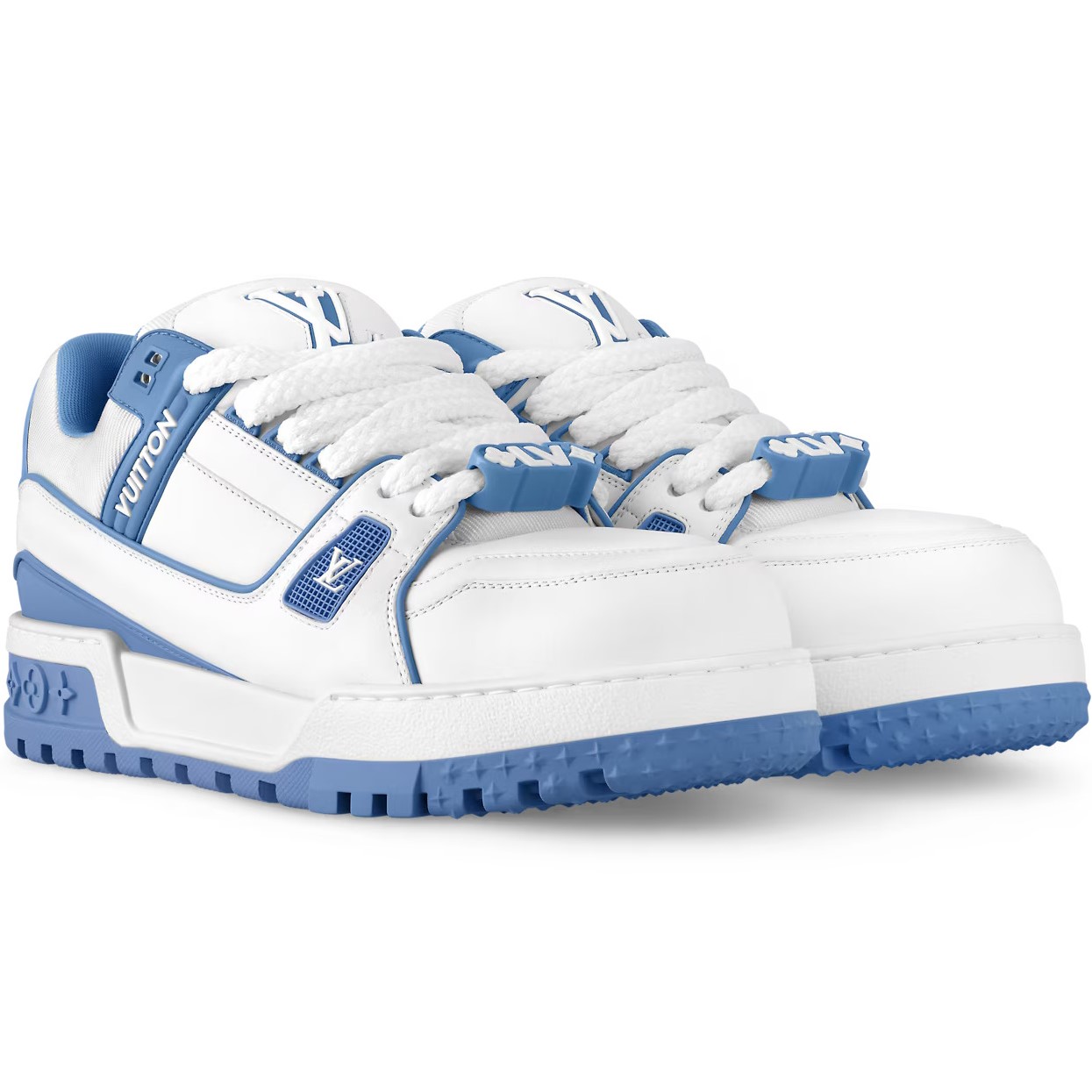 GIÀY LV NỮ LOUIS VUITTON TRAINER MAXI SNEAKER CIEL 1ACRL7 1
