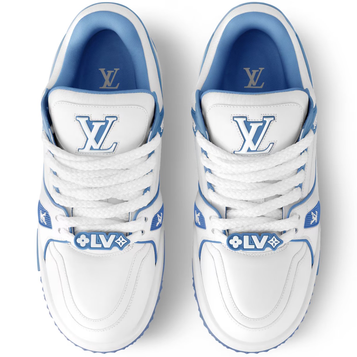 GIÀY LV NỮ LOUIS VUITTON TRAINER MAXI SNEAKER CIEL 1ACRL7 4