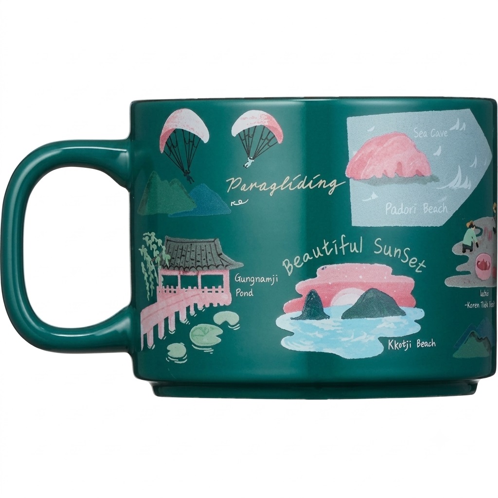 Ly sứ Starbucks KOREA Chungcheong Regional Collection MUG 355ml Limited Edition 2