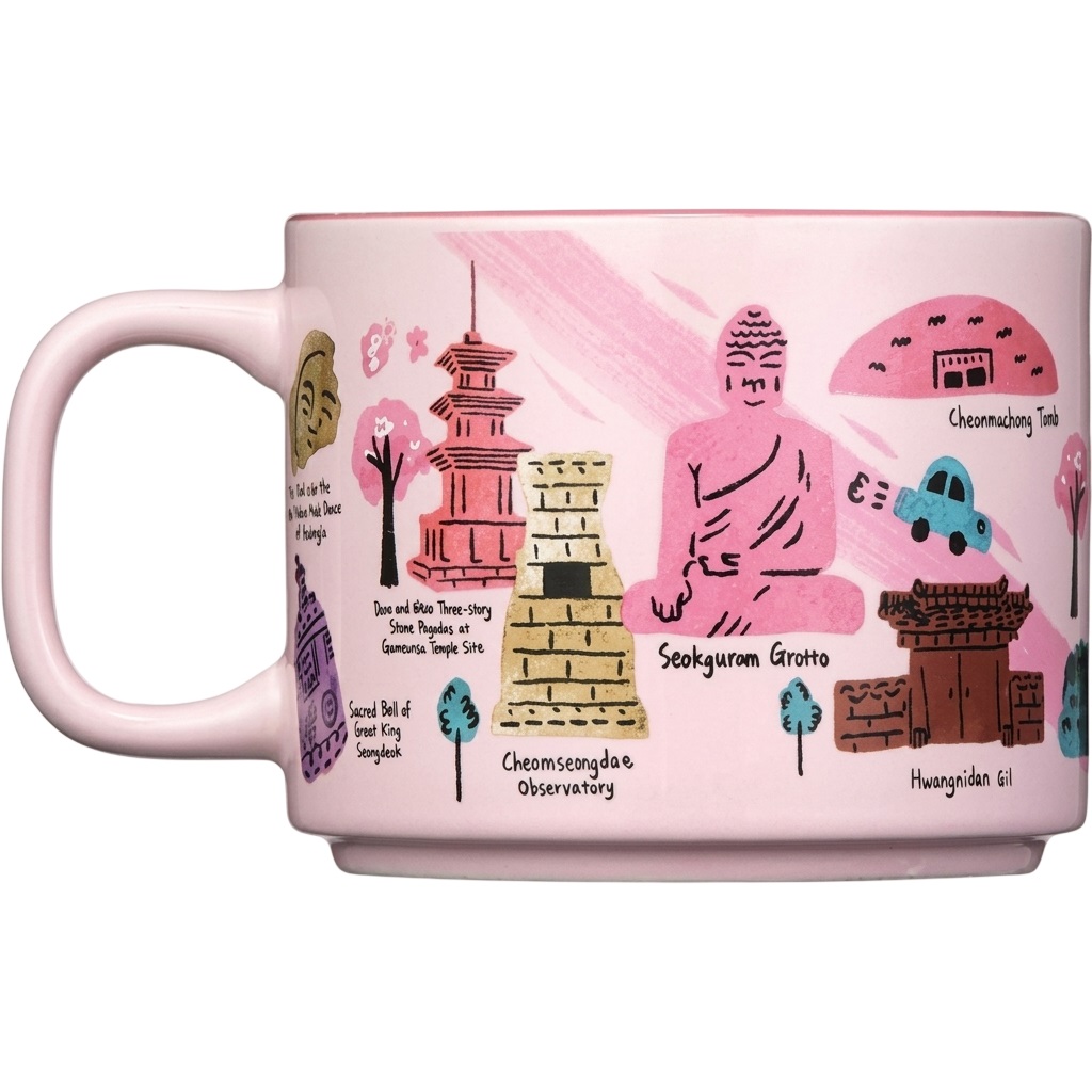 Cốc Starbucks KOREA Gyeongju Regional Collection MUG 355ml Limited Edition 7