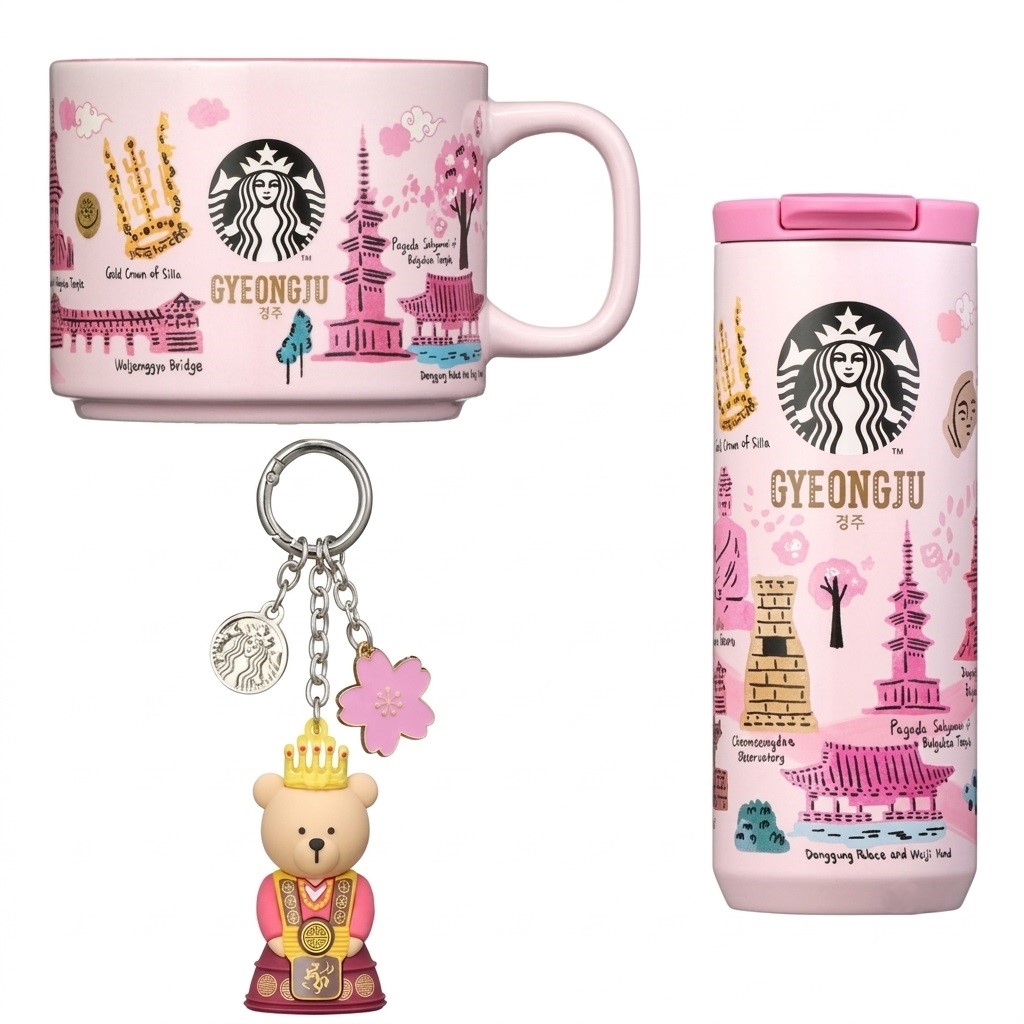 Cốc Starbucks KOREA Gyeongju Regional Collection MUG 355ml Limited Edition 5