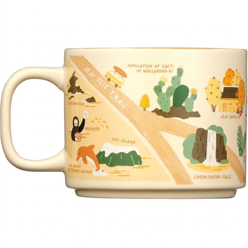 Ly sứ Starbucks KOREA Jeju Regional Collection MUG 355ml Limited Edition 1