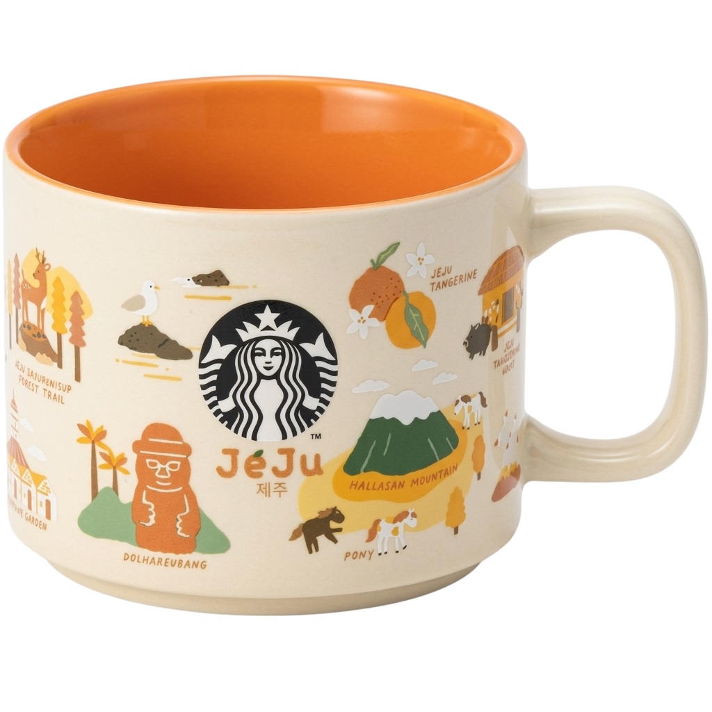 Ly sứ Starbucks KOREA Jeju Regional Collection MUG 355ml Limited Edition 3