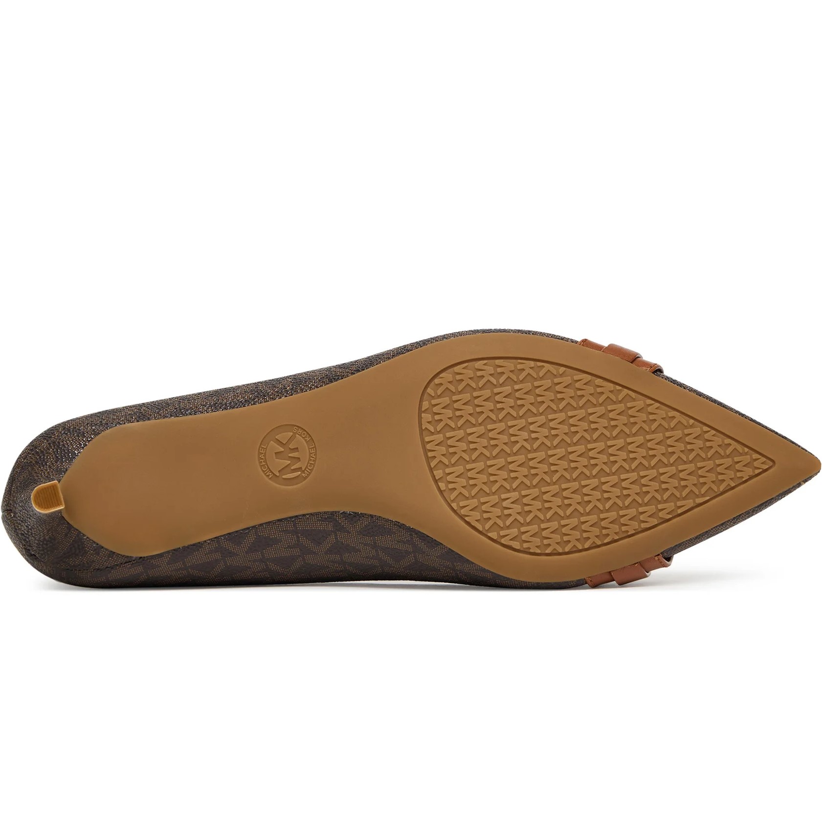 Giày MK Michael Kors Mandy Flex Signature Logo Pump Brown 40T5MAMP1B 3