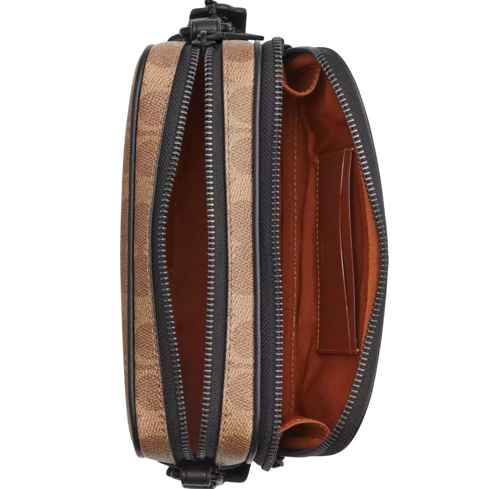 Túi Coach Colton Crossbody Bag 19 In Signature Canvas Tan Black CET55 2