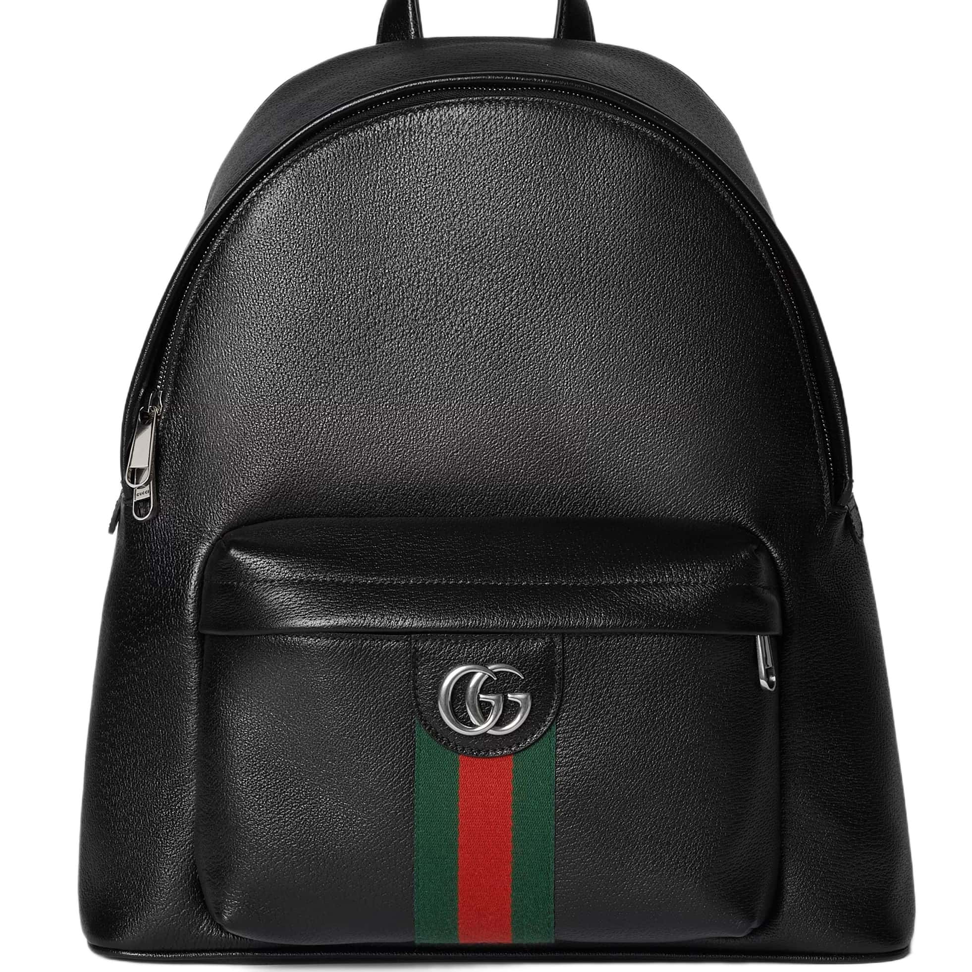 Balo Gucci Ophidia Medium Backpack Black Soft Leather 3