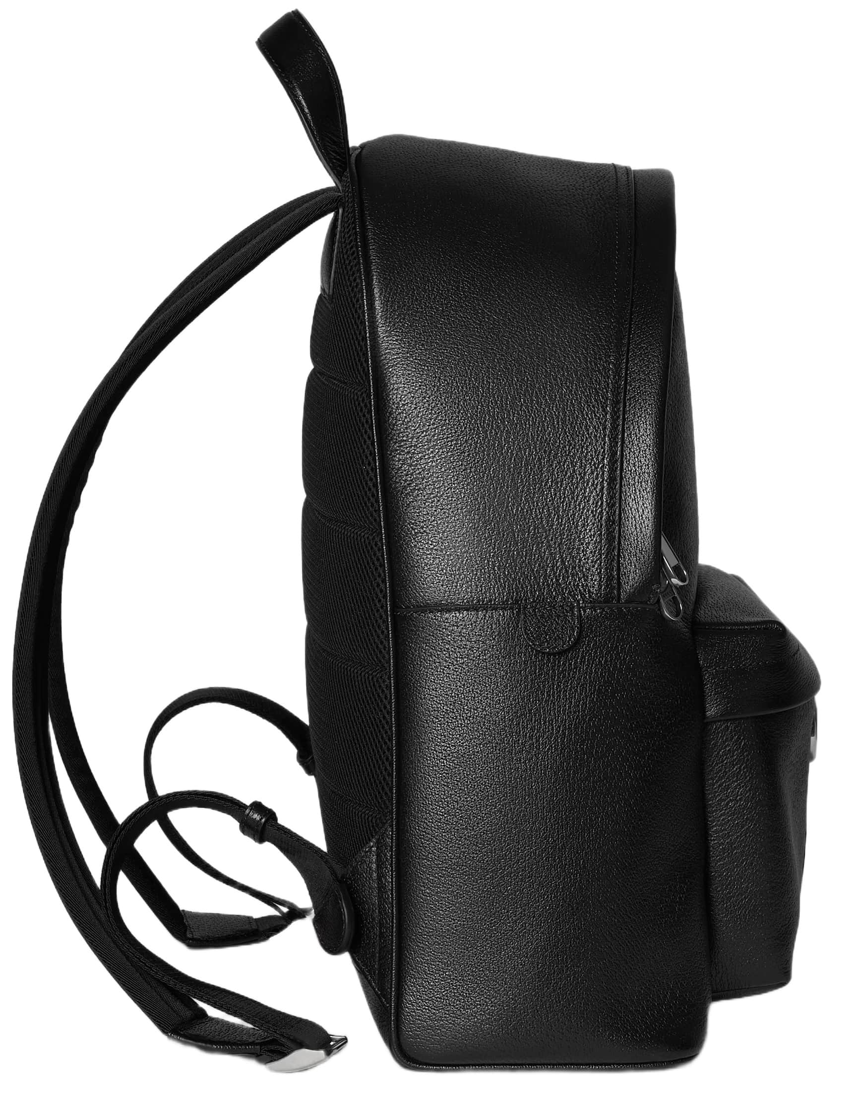 Balo Gucci Ophidia Medium Backpack Black Soft Leather 9