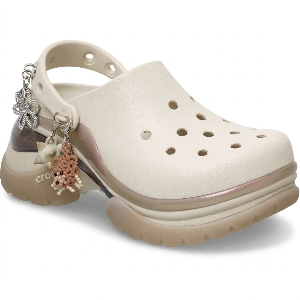 Giày Clog Nữ Crocs Super Bae Cybercutie Dulcé 6