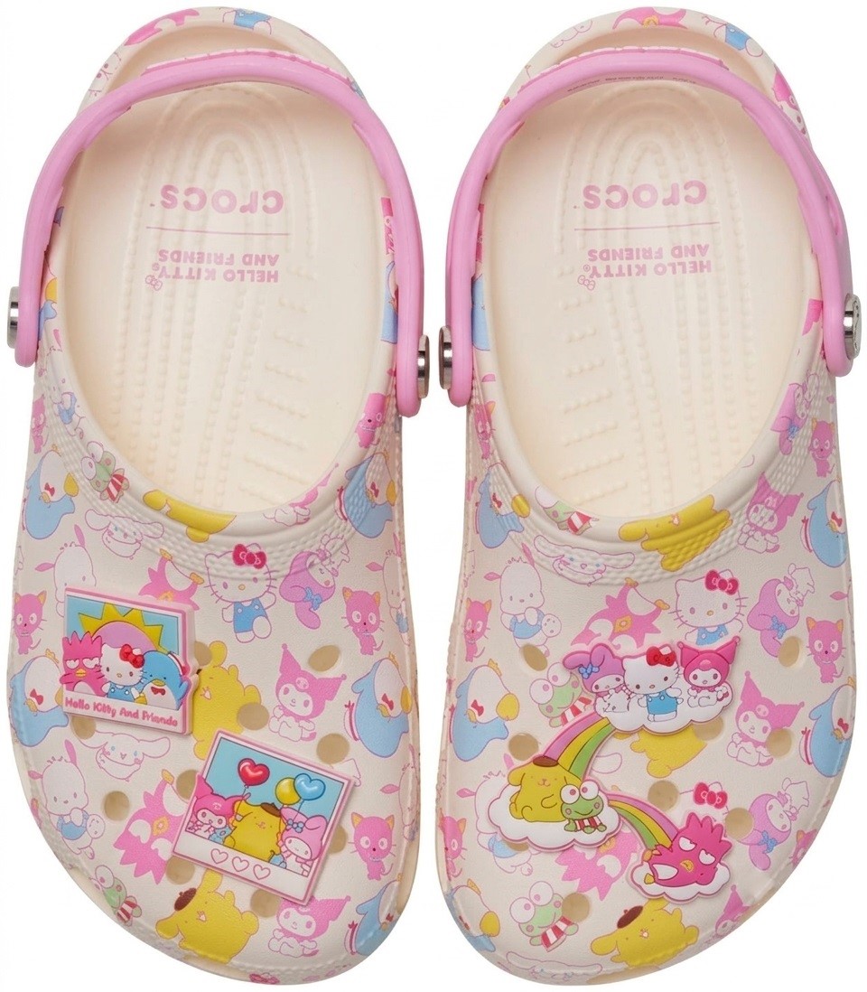 Giày Clog Crocs Hello Kitty Friends Pastel Classic Multi 5