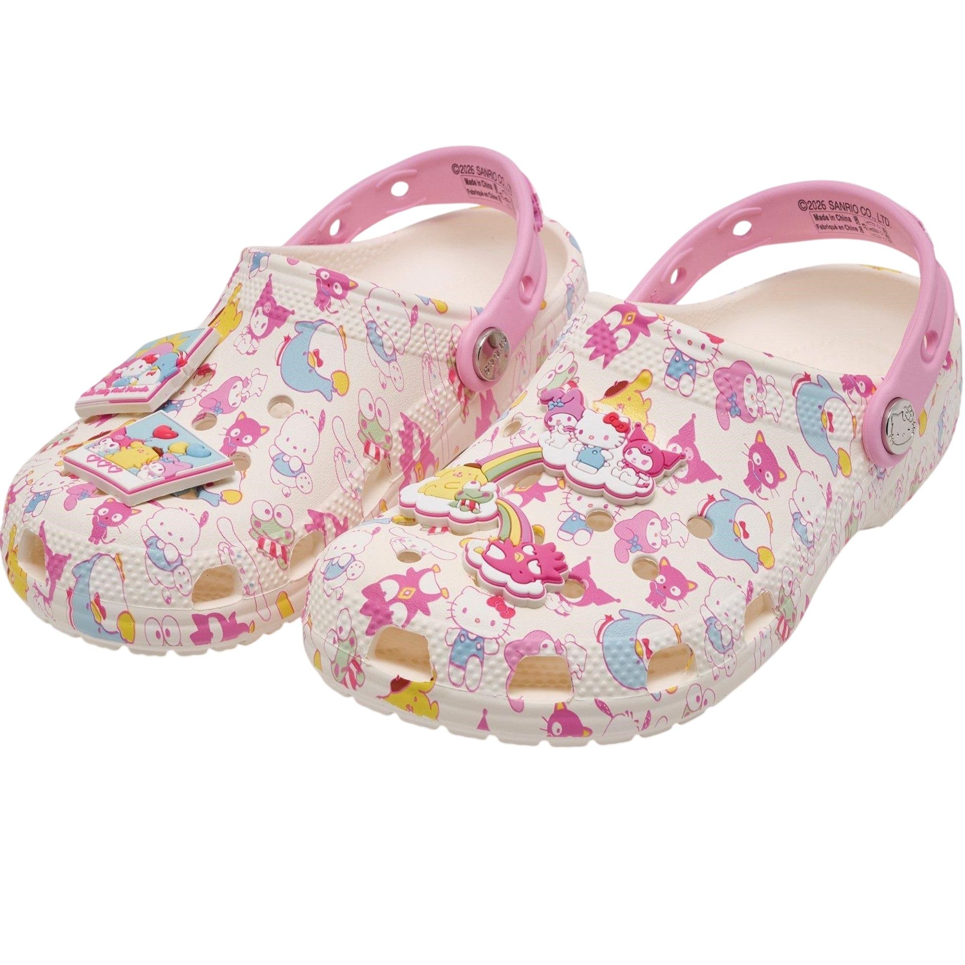Giày Clog Crocs Hello Kitty Friends Pastel Classic Multi 9