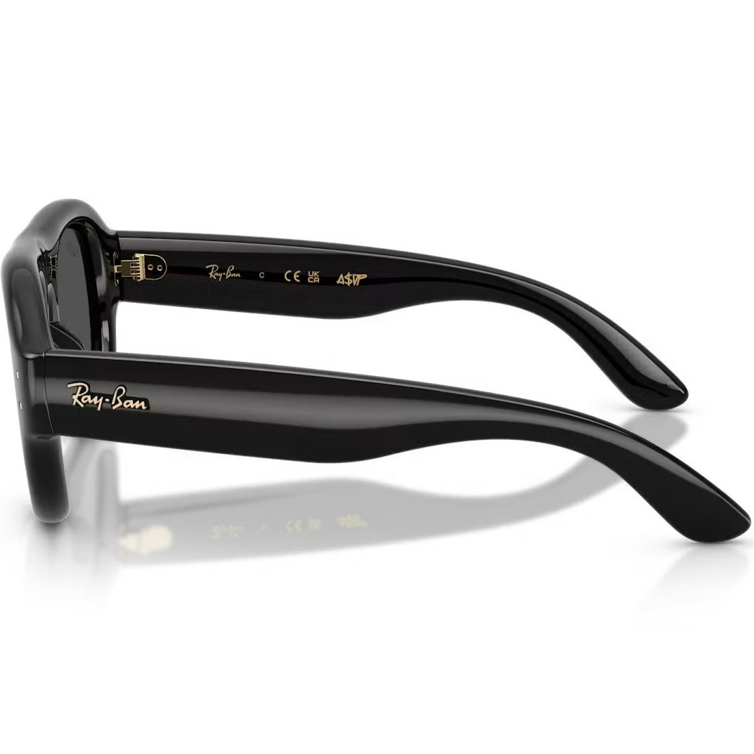 Kính Mát Unisex Rayban Aviator Puffer Ultra Black RB4925 2