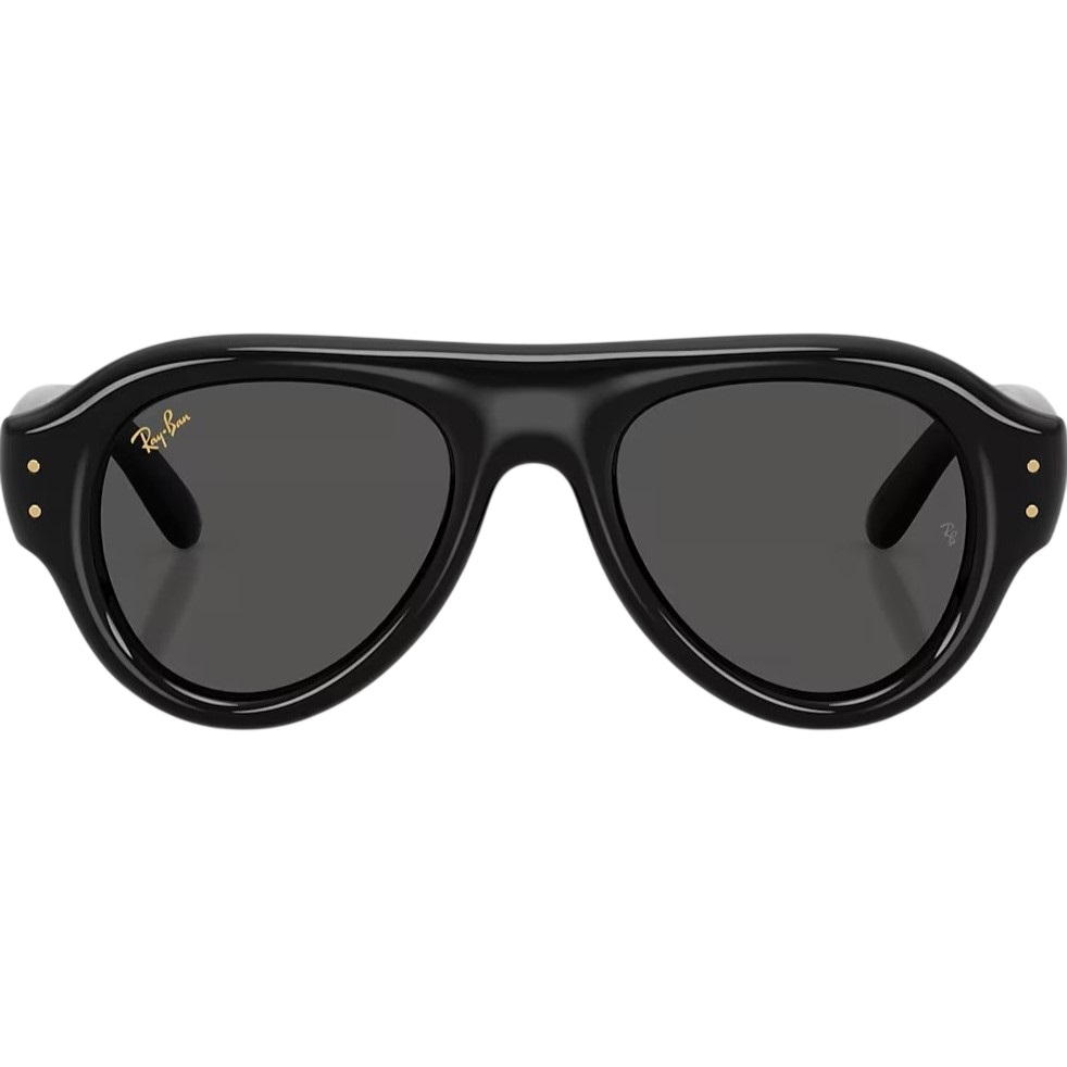 Kính Mát Unisex Rayban Aviator Puffer Ultra Black RB4925 6