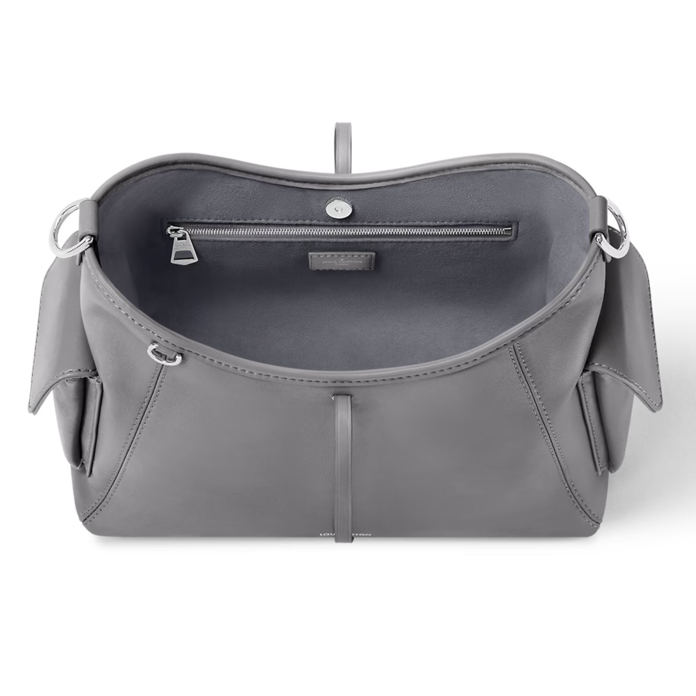 Túi xách nữ Louis Vuitton CarryAll Cargo PM Gris Trianon M12579 4