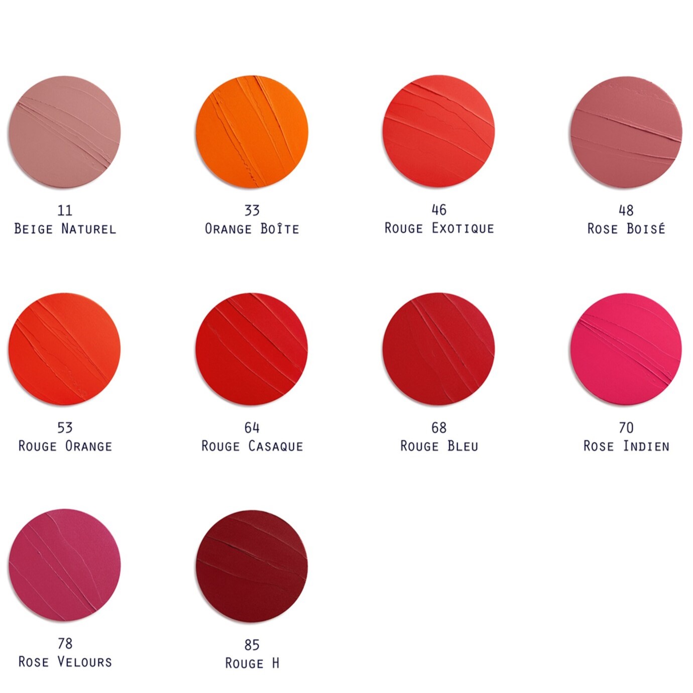 Son Rouge Hermès Rouge À Lèvres Mat Matte Lipstick 64 Rouge Casaque màu Đỏ Tươi 2