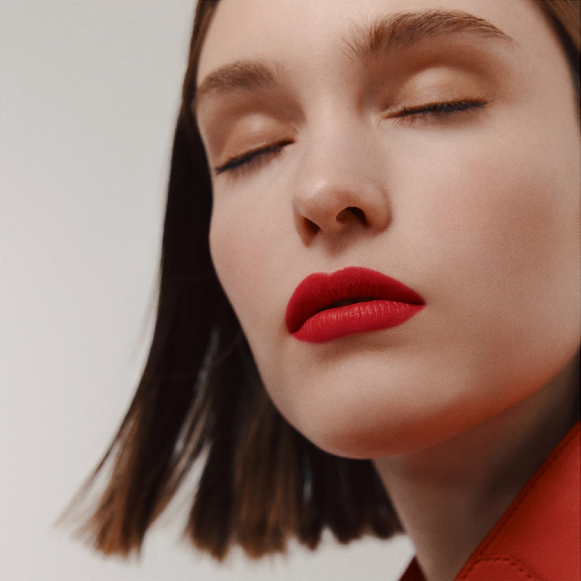 Son Rouge Hermès Rouge À Lèvres Mat Matte Lipstick 64 Rouge Casaque màu Đỏ Tươi 4