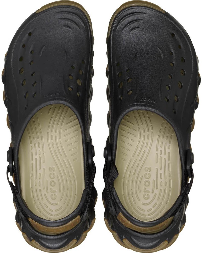 Giày Crocs Unisex Echo Gum RO Clog Black 8