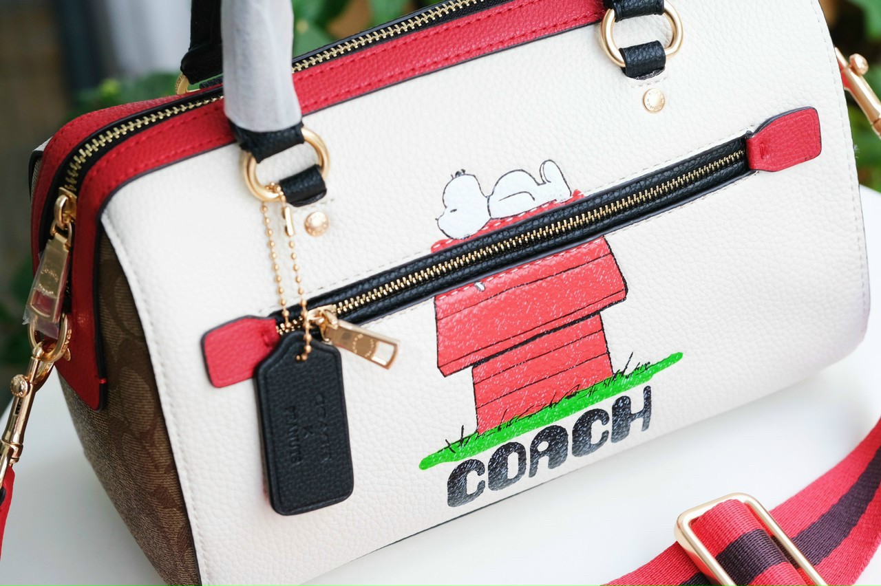 TÚI TRỐNG COACH PEANUT SNOOPY COLLECTION 1