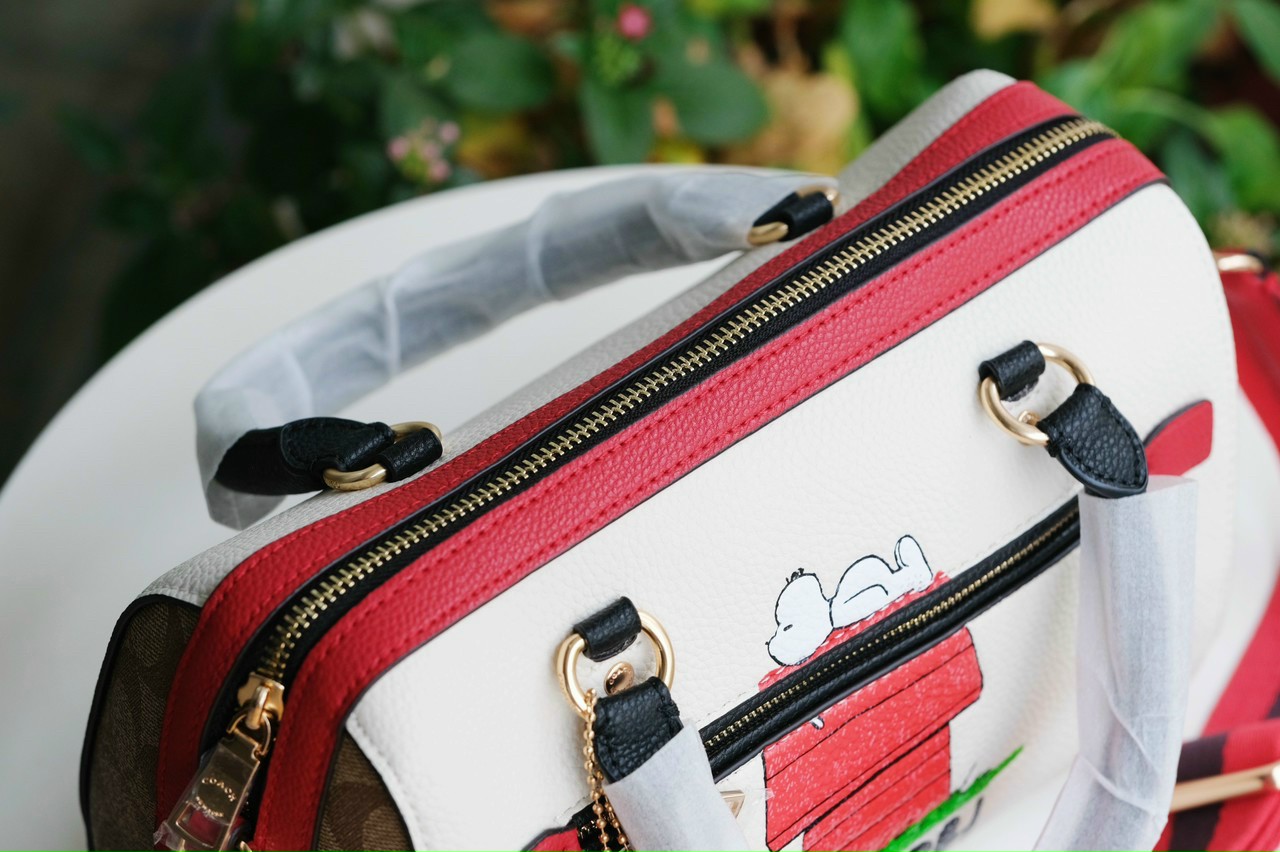 TÚI TRỐNG COACH PEANUT SNOOPY COLLECTION 3