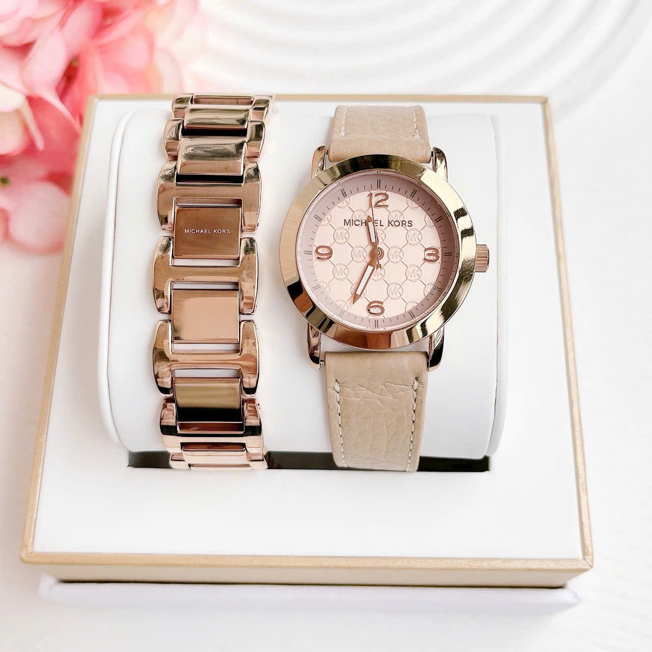 Đồng hồ nữ Michael Kors Analog Rose Gold Dial Womens Watch MK3159 8