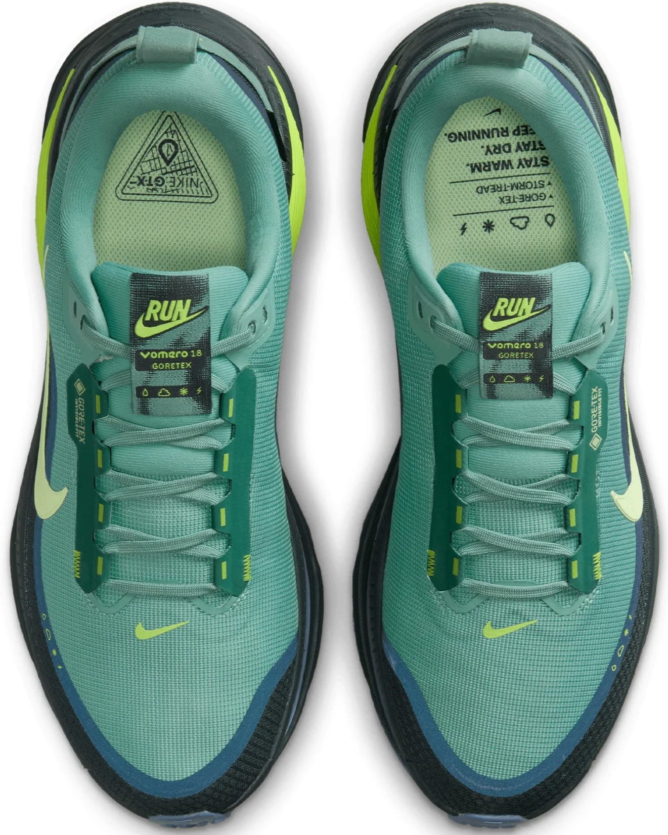 Giày Nike Vomero 18 Road Running Shoes With Reflective Accents Seaweed HQ7001-300  10